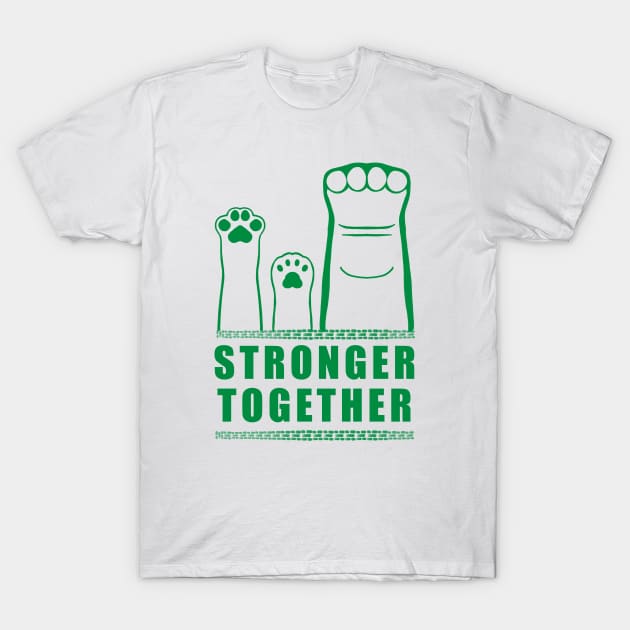 Stronger together T-Shirt by Mimie20